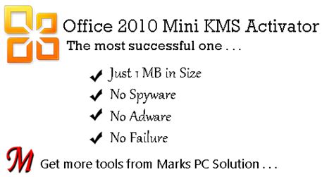 Office 2010 Activator Kms Marks Pc Solution