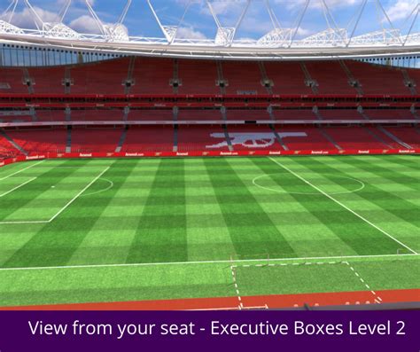Executive Box Arsenal V Wolves Emirates Stadium London