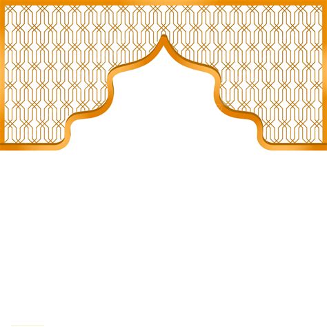 Golden Islamic Pattern Frame Islamic Pattern Gold Islamic Islamic
