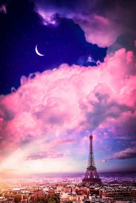 Pink Eiffel Tower Wallpapers Wallpaper Cave