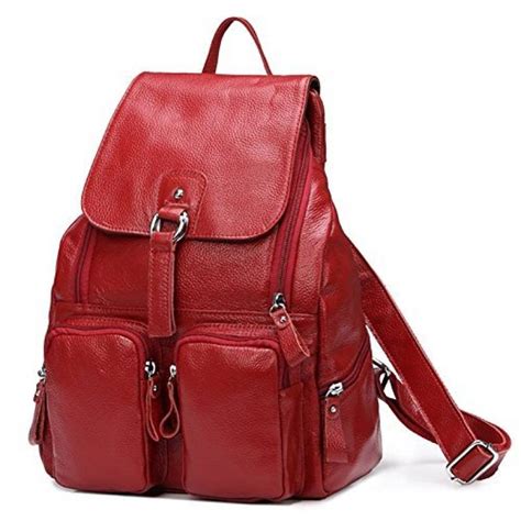 Sac a dos femme cuir. Sac à dos cuir rouge femme : le top 9 pour 2021 | Sacs à ...