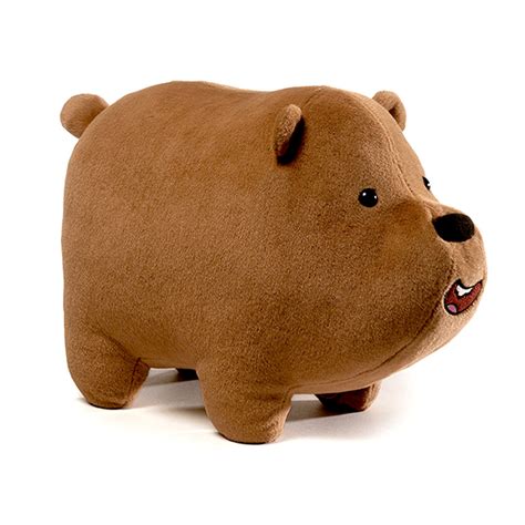Grizzly grizz bear is one of the main protagonists of we bare bears. We Bare Bears Grizz - 30cm | Hupper