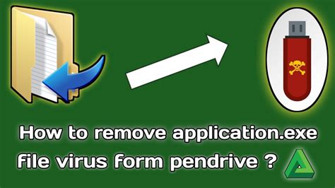 How To Remove Applicationexe File Virus Form Pendrive Folderexe