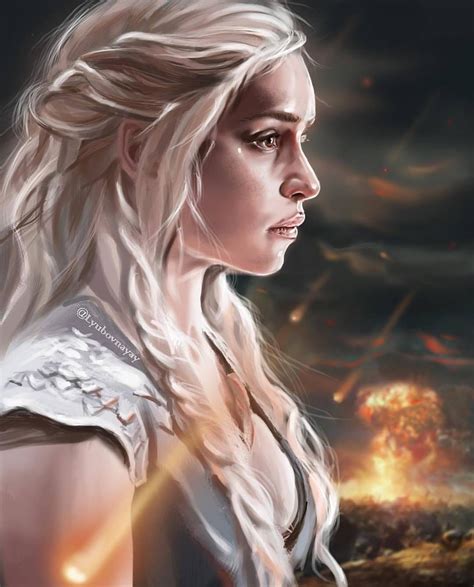 Game Of Thrones Daenerys Targaryen Amazing Art Amazing Art Game Of