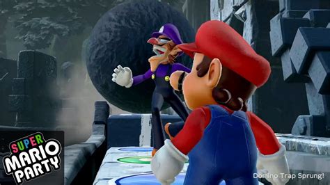 Super Mario Party Full Game Whomps Domino Ruins Mario Party Mode Daisy