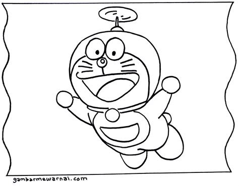Gambar Mewarnai Doraemon Do Choi Cho Be Hitomi Vn Doraemon Coloring