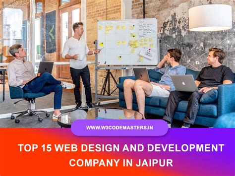 Top 15 Web Design And Development Company In Jaipur W3codemasters