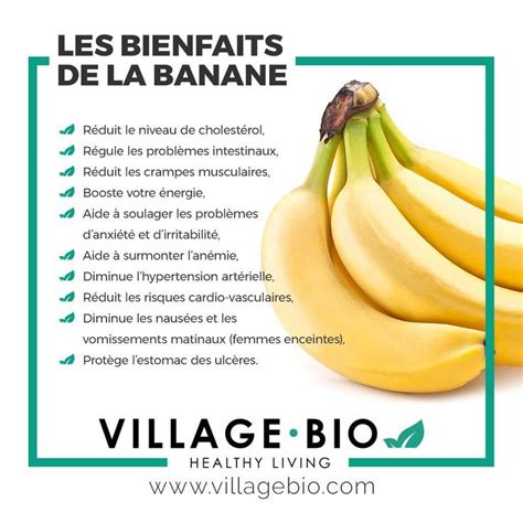 Les Bienfaits De La Banane Aliments Bons Pour La Santé Alimentation