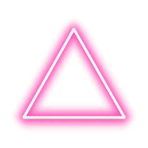 Triangle Neon Light Png Clipart Large Size Png Image Pikpng Images