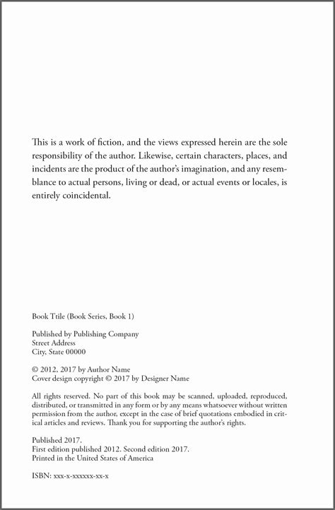 Books are public, and their message isn't always received the way authors intended. Copyright All Rights Reserved format in 2020 (With images ...