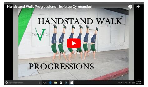 Handstand Walk Progressions Invictus Fitness Handstand Gymnastics