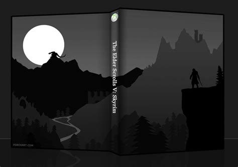 The Elder Scrolls V Skyrim Xbox 360 Box Art Cover By Reed