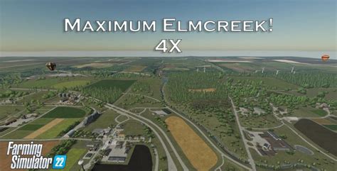 Elmcreek X Map V Farming Simulator Mods