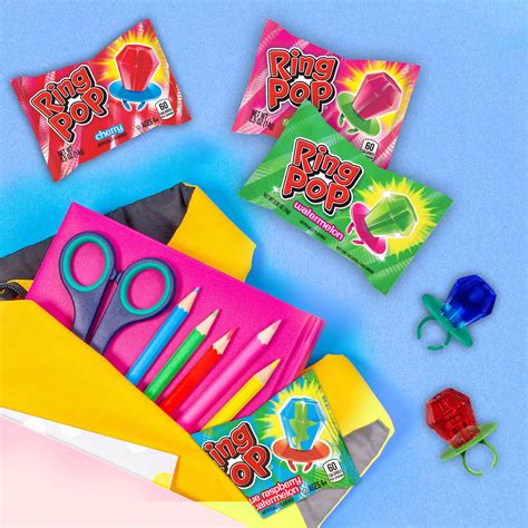 Buy Ring Pop Individually Wrapped Back To School Bulk Lollipop Variety