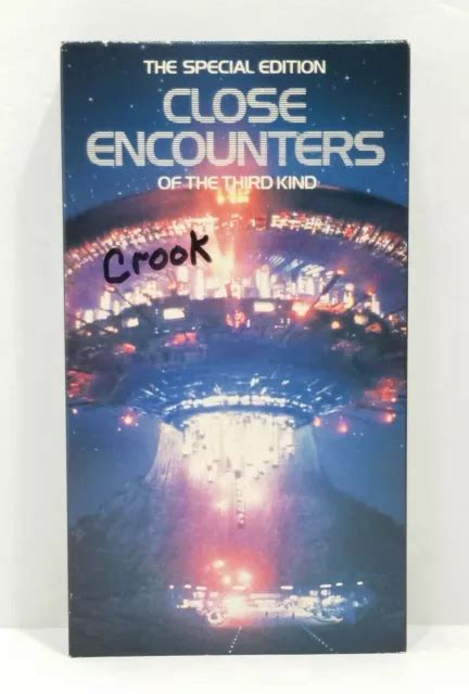 CLOSE ENCOUNTERS OF The Third Kind VHS 1993 Tape Movie Steven