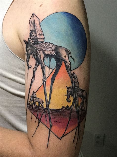 El salvador tattoo , estudio de tatuajes en leganes , ubicado en la comunidad de madrid , el salvador tattoo es un proyecto de oscar garcia , tras años de dedicacion en el mundo de tattoo. Salvador Dali Tattoo Elephant Salvador Dali Elephant ...