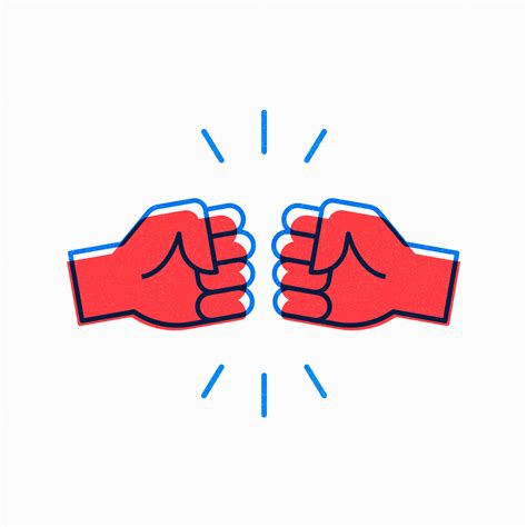 Fist Bump Stock Vector Image By Xochicalco 12681189 Hot Sex Picture