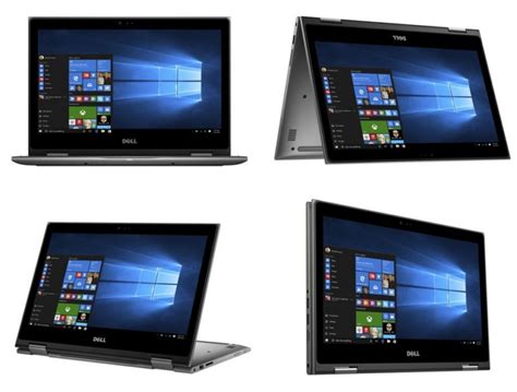 Dell 133 Inspiron 13 5000 Series Multi Touch 2 In 1 Laptop Only 399