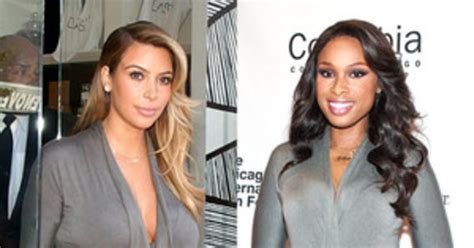 Fashion Face Off Kim Kardashian Vs Jennifer Hudson E News