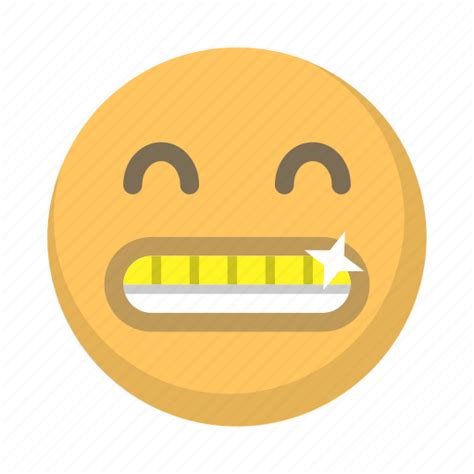 Bling, emoji, face, gold, grill, rapper, teeth icon png image