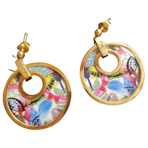 Boucles d'oreilles skagen ellen en onyx et acier doré rose pour femme. Boucles d'oreilles Christian Lacroix Boucle d'oreille ...