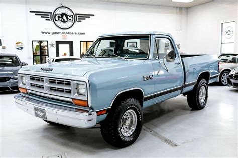 1987 Dodge D100 Custom 2wd Classic Dodge Other Pickups 1987 For Sale
