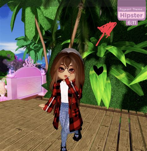 My Outfit For The Theme Hipster Rroyalehighroblox