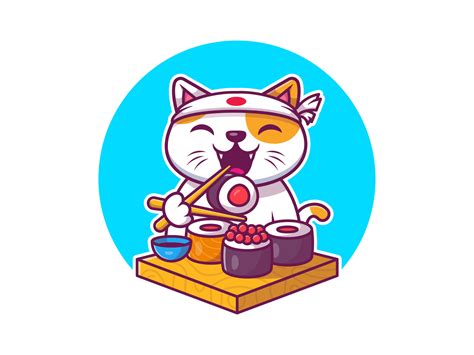 Sushi Cat 🍣🥢 😽 By Catalyst On Dribbble