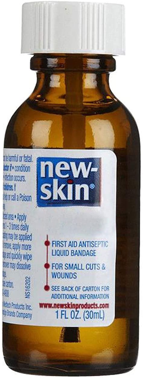 Pack Of 24 Liquid Bandage Skin Adhesive Liquid Bottle 1 Oz Liquid