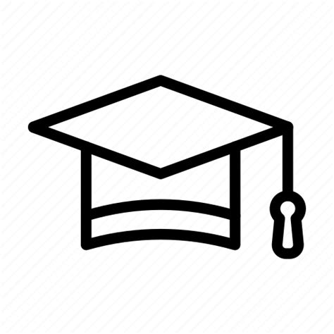 Mortarboard Graduation Graduate Cap Degree Icon Download On