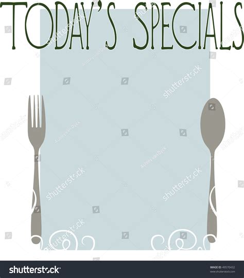 Daily Specials Template