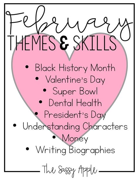 10 Ideas For February In The Classroom The Sassy Apple