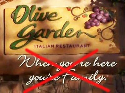 Discrepancy between online and restaurant price contacted the olive garden restaurant to place a telephone catering order. Olive Garden's New Tagline Is 'Go Olive Garden' - Business ...