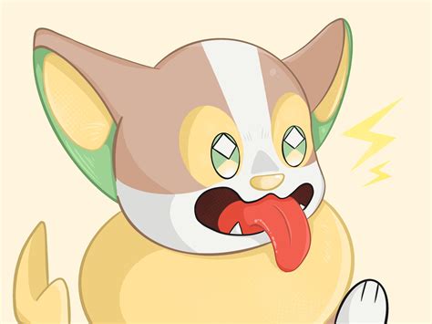 Hi everyone ! I drew Yamper because he is so cute ! What do you think ...