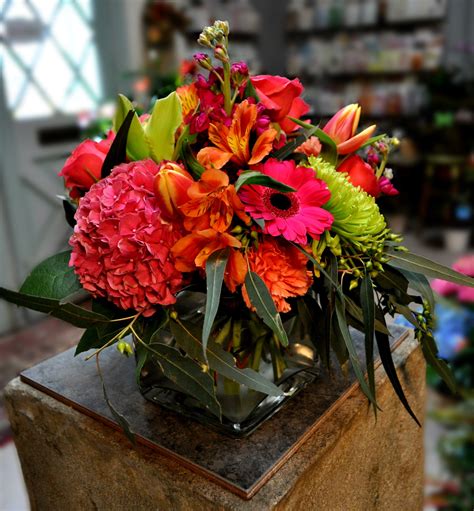 Hours may change under current circumstances Send K002 Bright Summer Cube Arrangement flowers in Park ...