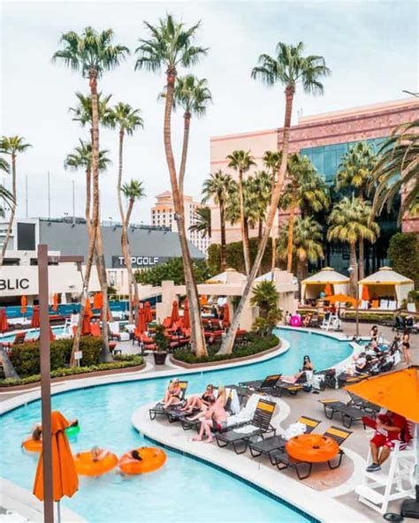 MGM Grand Pool Lazy River Cabanas Hours Prices