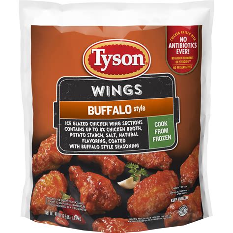 Find here details of companies selling frozen chicken wings, for your purchase requirements. Tyson® Uncooked Buffalo Style Chicken Wings, 2.5 lb ...