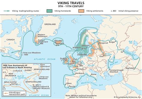 Viking History Exploration Facts And Maps Britannica