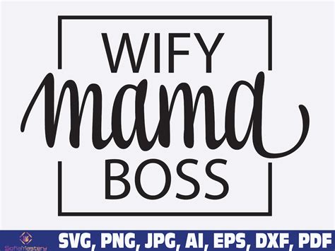 Wifey Mama Boss Svg Wife Mom Boss Svg Mama Half Leopard Etsy