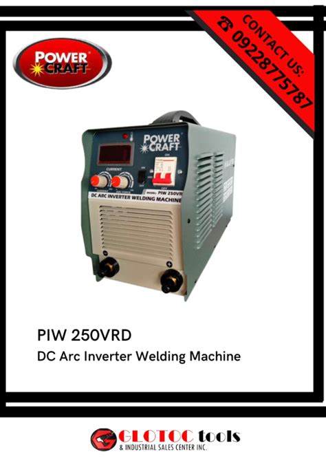 Powercraft Dc Arc Inverter Welding Machine Piw Vrd Lazada Ph