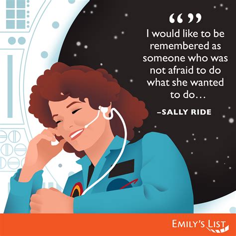 Emilys List Sally Ride Wax Museum Project Sally