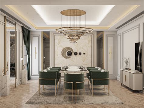 Neo Classic Dining Room On Behance