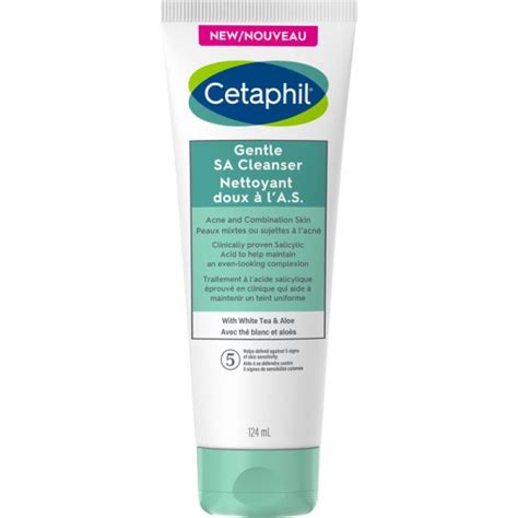 Cetaphil Gentle Salicylic Acid Cleanser 124 Ml Ctc Health