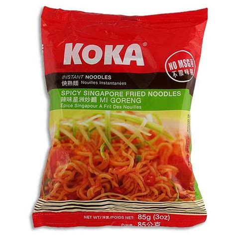 Koka Instant Noodles Spicy Singapore Fried 85g