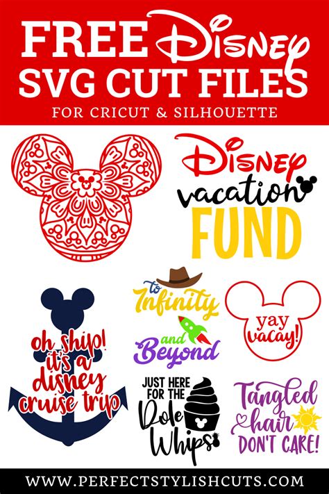 FREE Disney Vacation SVG Files For Cricut Projects | Cricut free