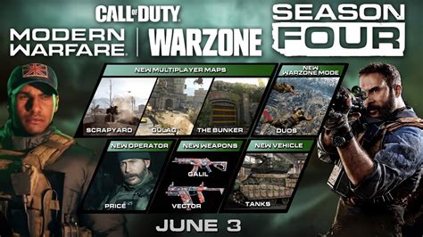 Modern Warfare Warzone Season 4 Content Roadmap Breakdown Maps Modes