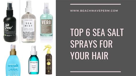 Best Sea Salt Spray For Hair Top 6 Sea Salt Sprays Youtube