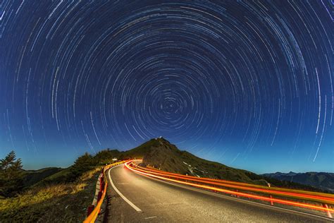 Free Images Horizon Light Sky Road Night Highway Atmosphere