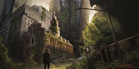 Post Apocalyptic City Apocalypse Landscape Dystopian Art