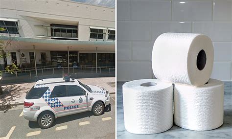 Woman Is Busted Stealing A Toilet Brush Loo Roll And A Bin From A POLICE STATION